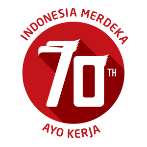 Foto Pers - Logo Indonesia 70 tahun-3-